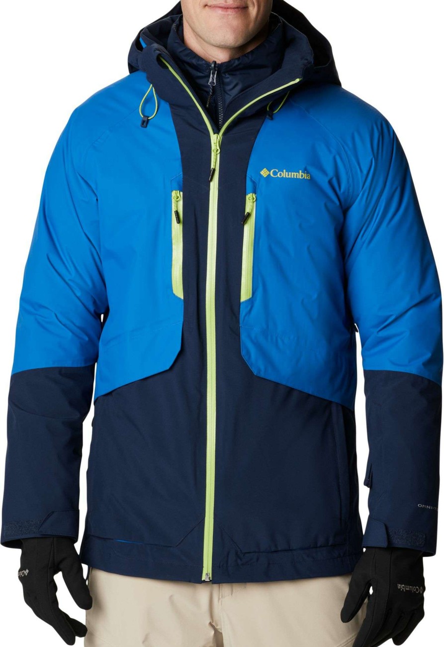 Jackets * | Columbia Men'S Aerial Ascender Interchange Jacket Cllgte Nvy/Brght Indgo