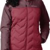 Jackets * | Columbia Women'S Grand Trek Down Jacket Marsala Red