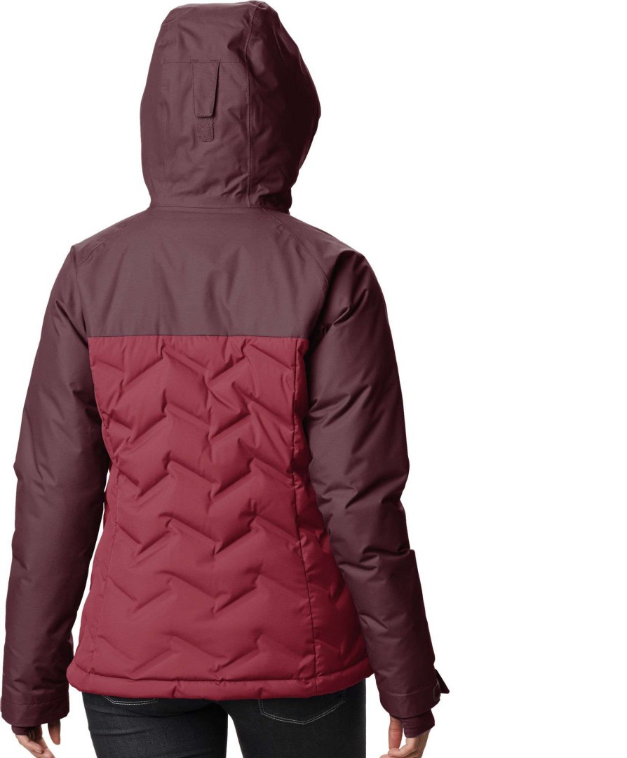 Jackets * | Columbia Women'S Grand Trek Down Jacket Marsala Red