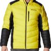 Jackets * | Columbia Men'S Labyrinth Loop Omni-Heat Infinity Insulated Hooded Jacket Laser Lemon/Black