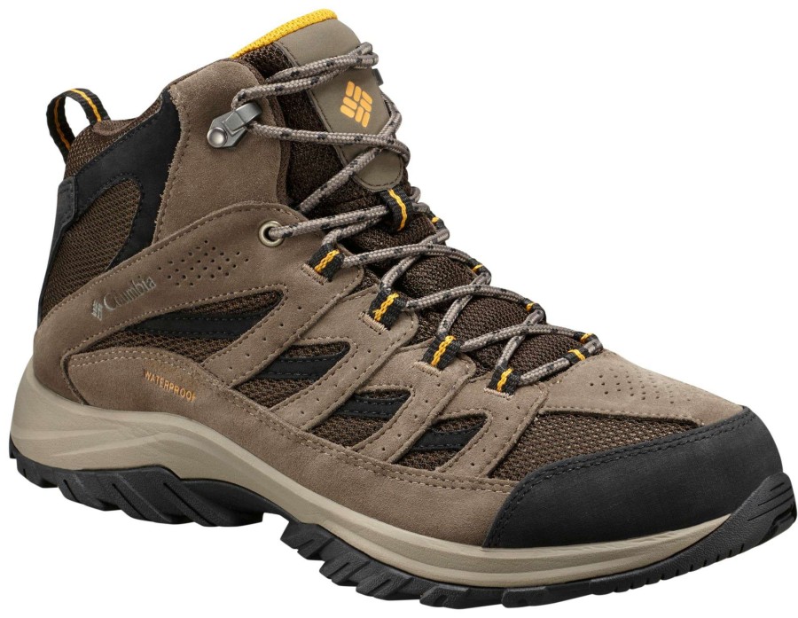 Boots * | Columbia Men'S Crestwood Mid Waterproof Hiking Boots