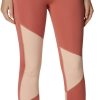 Pants * | Columbia Women'S Columbia Lodge Colorblock 7/8 Leggings