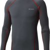 Shirts * | Columbia Men'S Midweight Stretch Base Layer Long Sleeve Shirt