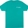 Shirts * | Columbia Men'S Finny Short Sleeve Graphic T-Shirt Bright Aqua