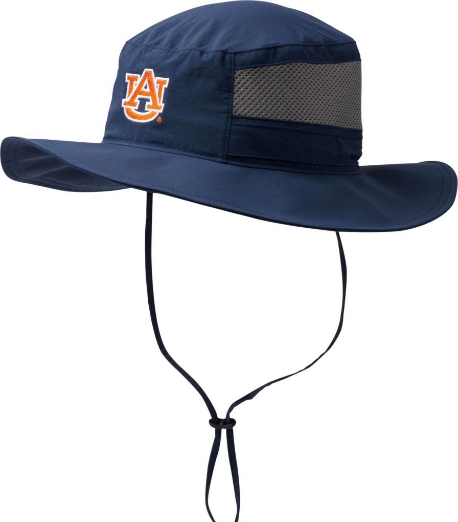 Hats * | Columbia Men'S Auburn Tigers Blue Bora Bora Booney Hat