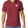 Shirts * | Columbia Men'S Texas A&M Aggies Maroon Tech Trail Polo