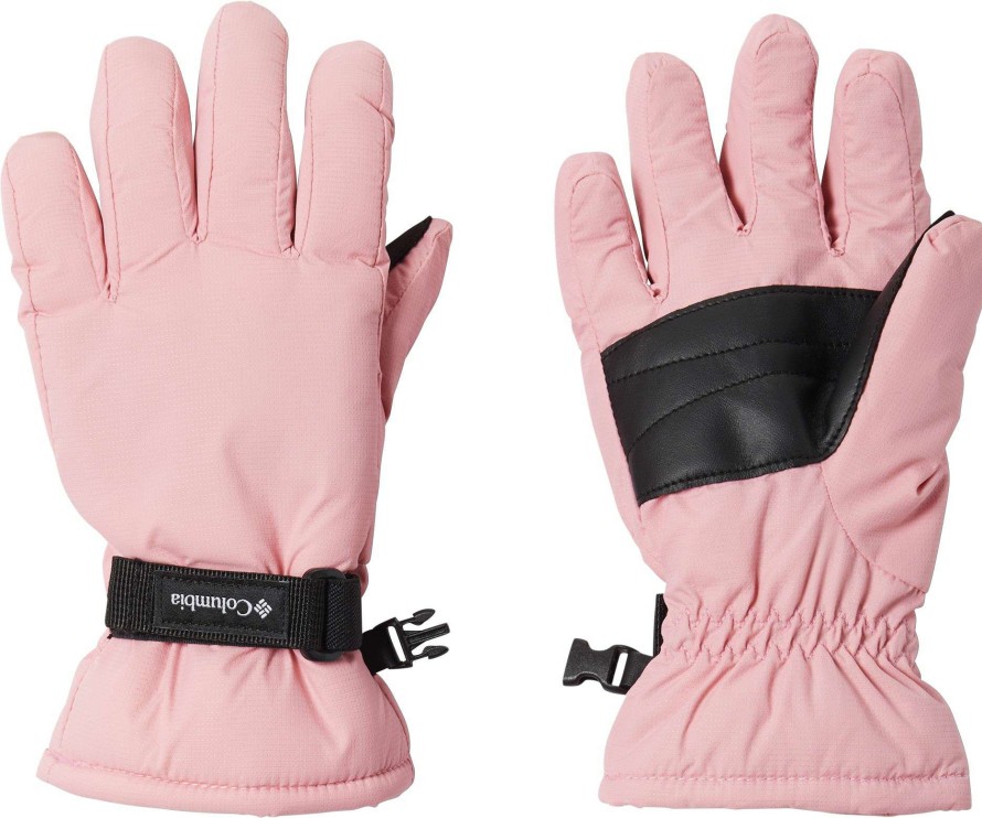 Gloves * | Columbia Youth Core Gloves For Girls' Pink Orchid