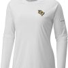 Shirts * | Columbia Women'S Ucf Knights White Tidal Long Sleeve T-Shirt