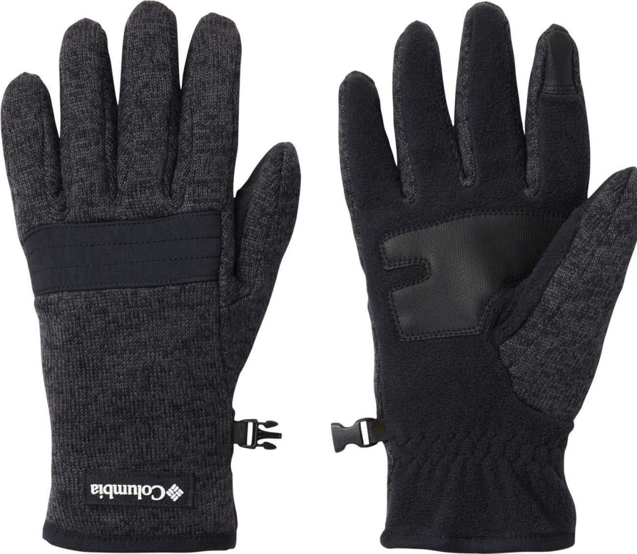 Gloves * | Columbia Men'S Sweater Weather Gloves Black Heather