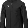 Jackets * | Columbia Men'S Chicago White Sox Black Ascender Full-Zip Jacket