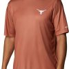 Shirts * | Columbia Men'S Texas Longhorns Orange Terminal Tackle Shirt