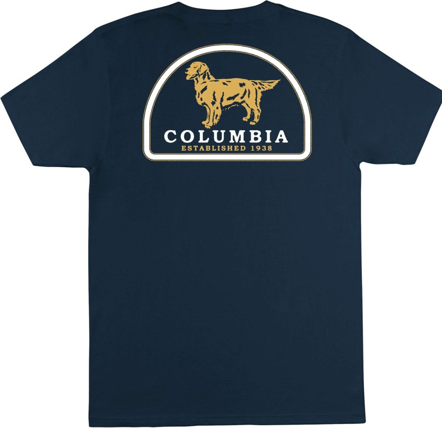 Shirts * | Columbia Men'S Khor Graphic T-Shirt Columbia Navy