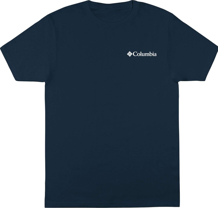 Shirts * | Columbia Men'S Khor Graphic T-Shirt Columbia Navy