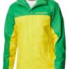 Jackets * | Columbia Men'S Oregon Ducks Green Glennaker Storm Full-Zip Jacket