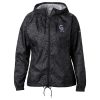 Sweatshirts * | Columbia Women'S Colorado Rockies Black Flash Forward Hoodie