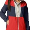 Jackets * | Columbia Women'S Wallowa Park Lined Jacket Chalk/Bold Orange/Ncturnl