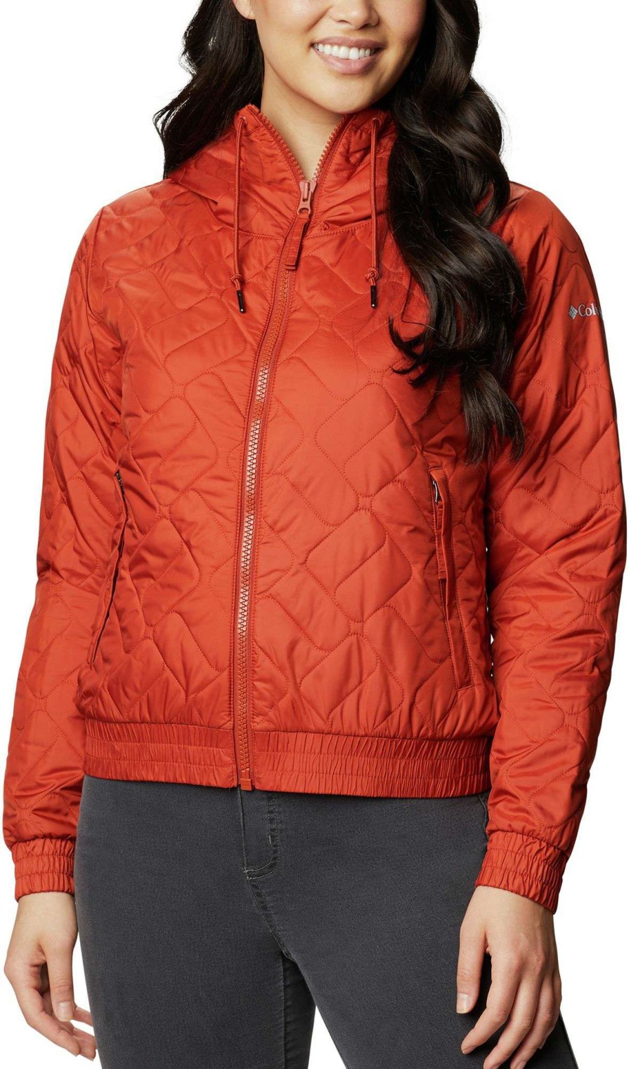 Jackets * | Columbia Women'S Sweet View Insulated Bomber Jacket