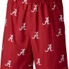 Shorts * | Columbia Men'S Alabama Crimson Tide Crimson Backcast Ii Printed Performance Shorts