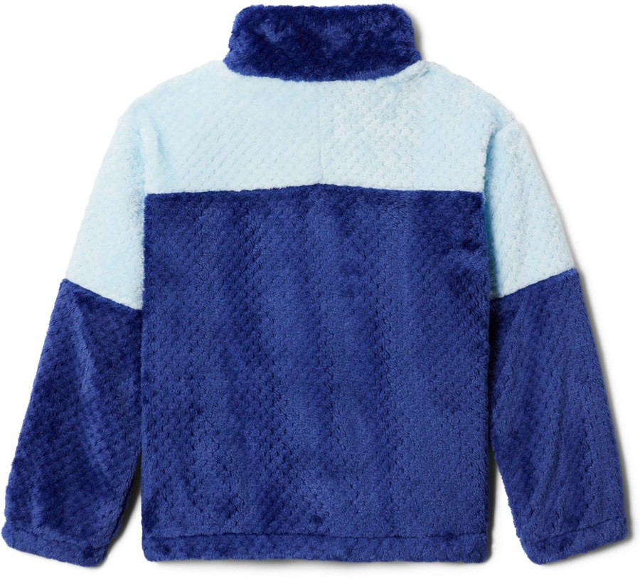 Jackets * | Columbia Girls' Fire Side Ii Sherpa Half Zip Jacket