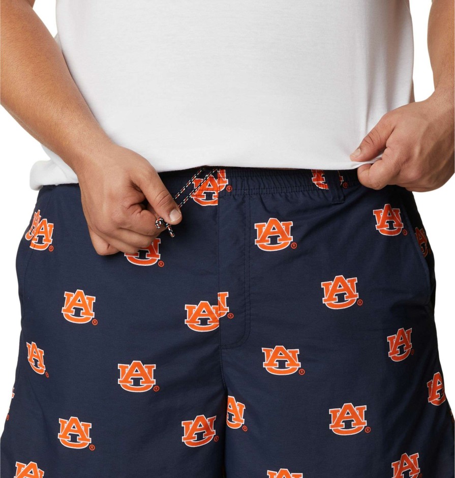 Shorts * | Columbia Men'S Auburn Tigers Navy Backcast Performance Shorts