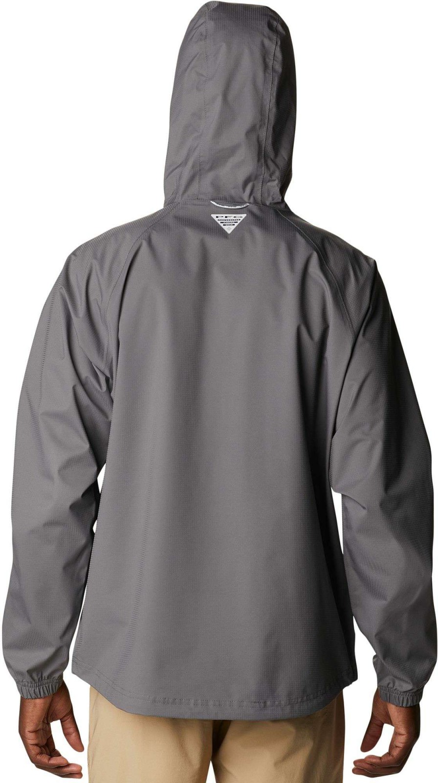 Jackets * | Columbia Men'S Stiff Guide Rain Jacket City Grey