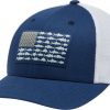 Hats * | Columbia Unisex Mesh Fish Flag Cap For Men