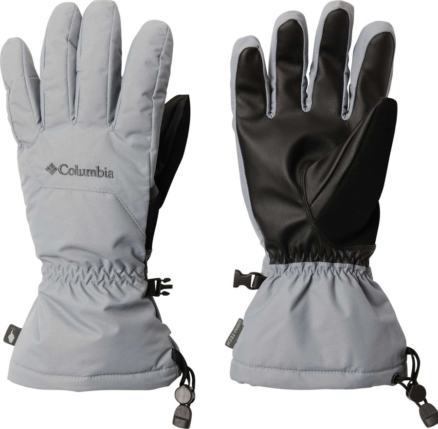 Gloves * | Columbia Men'S Woodland Way Ski Gloves Tradewinds Grey