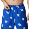 Shorts * | Columbia Men'S Kentucky Wildcats Royal Blue Backcast Performance Shorts