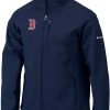 Jackets * | Columbia Men'S Boston Red Sox Navy Ascender Full-Zip Jacket