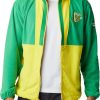 Jackets * | Columbia Men'S Oregon Ducks Yellow Back Bowl Full-Zip Fleece Jacket