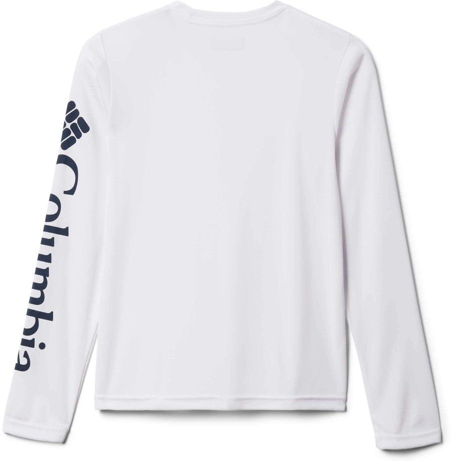 Shirts * | Columbia Youth Pfg Terminal Tackle Long Sleeve Shirt For Girls'