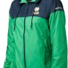 Jackets * | Columbia Women'S Notre Dame Fighting Irish Navy/Green Clg Flash Forward Lined Jacket