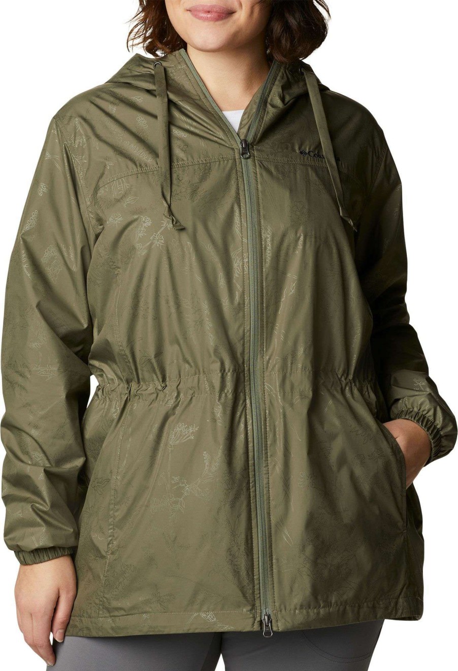 Jackets * | Columbia Women'S Auroras Wake Iii Mid Jacket Stone Green Art Bqt