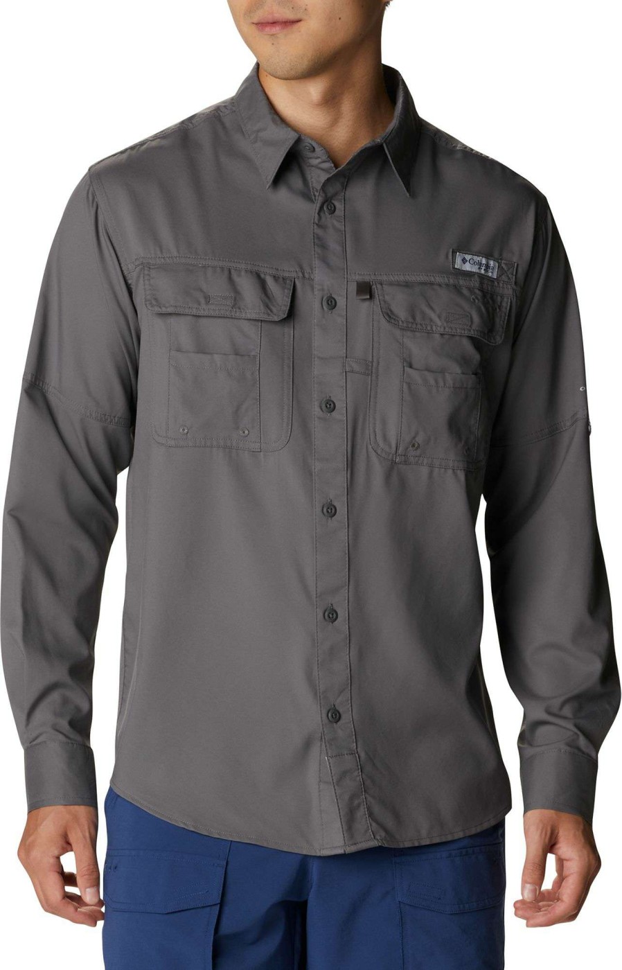 Shirts * | Columbia Men'S Drift Guide Woven Long Sleeve Shirt