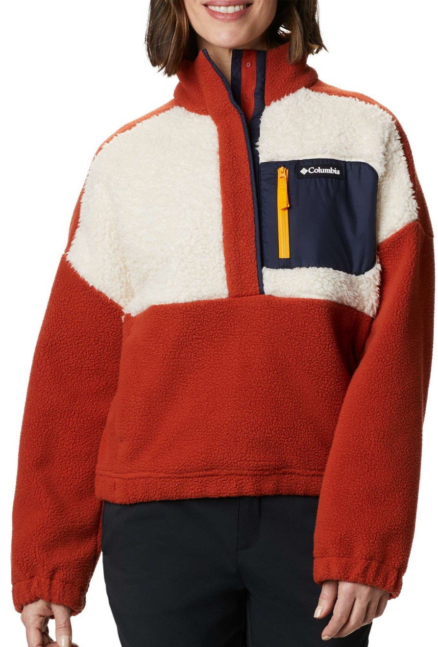 Sweatshirts * | Columbia Women'S Lodge Sherpa Full-Zip Sherpa Pullover