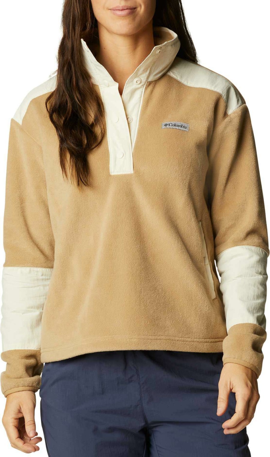 Jackets * | Columbia Women'S Benton Springs Crop Fleece Pullover