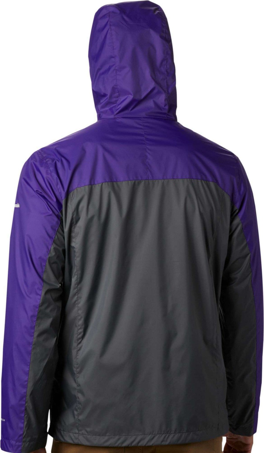 Jackets * | Columbia Men'S Washington Huskies Purple Glennaker Storm Jacket