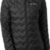 Jackets * | Columbia Women'S Delta Ridge Down Hooded Jacket Black