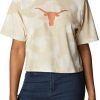 Shirts * | Columbia Women'S Texas Longhorns White Park Box Shirt