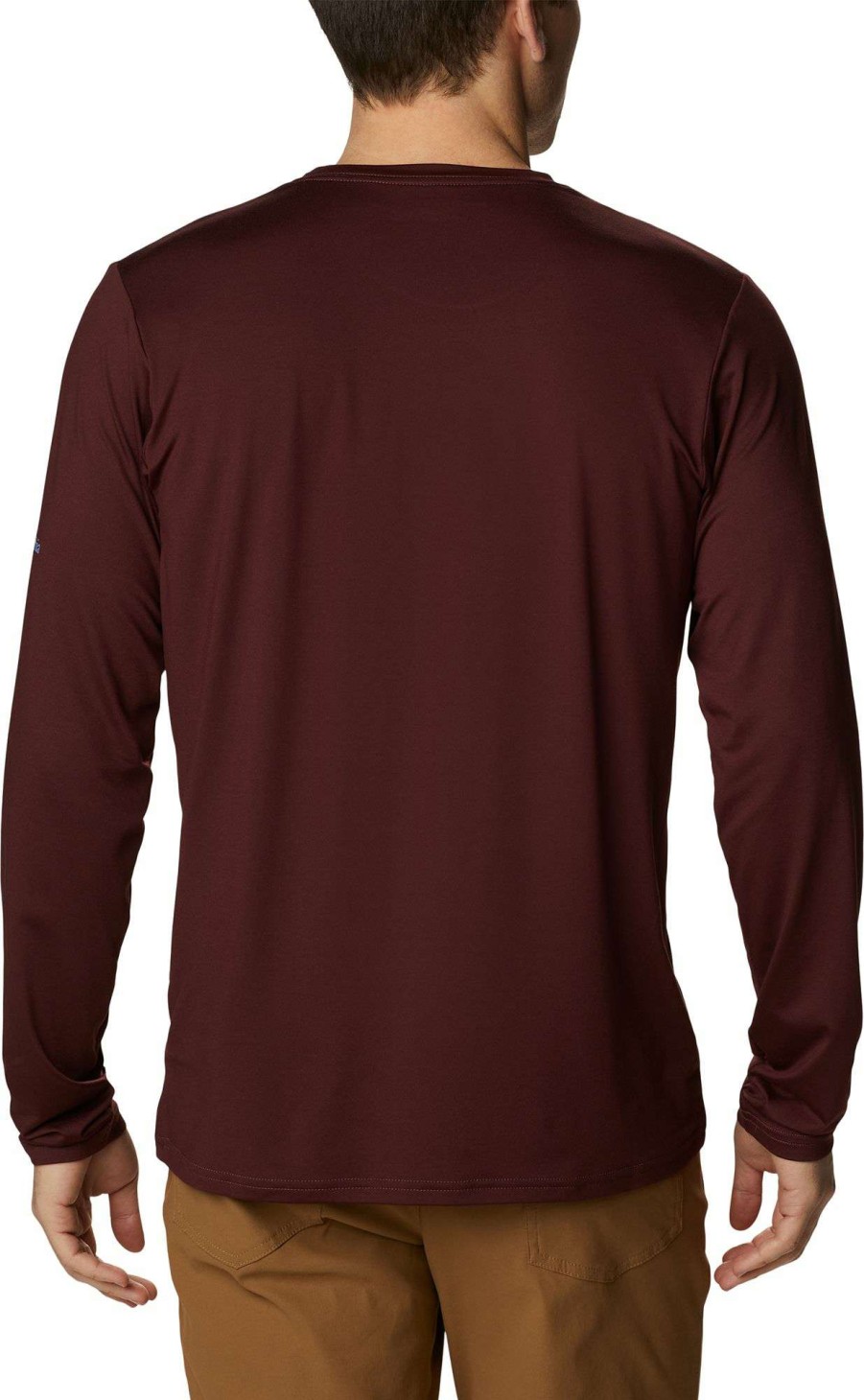 Shirts * | Columbia Men'S Tech Trail Long Sleeve Graphic T-Shirt