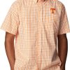 Shirts * | Columbia Men'S Tennessee Volunteers Tennessee Orange Rapid Rivers Button Down Shirt