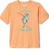 Shirts * | Columbia Toddler Pfg Terminal Tackle Lets Go Fishing T Shirt For Girls'