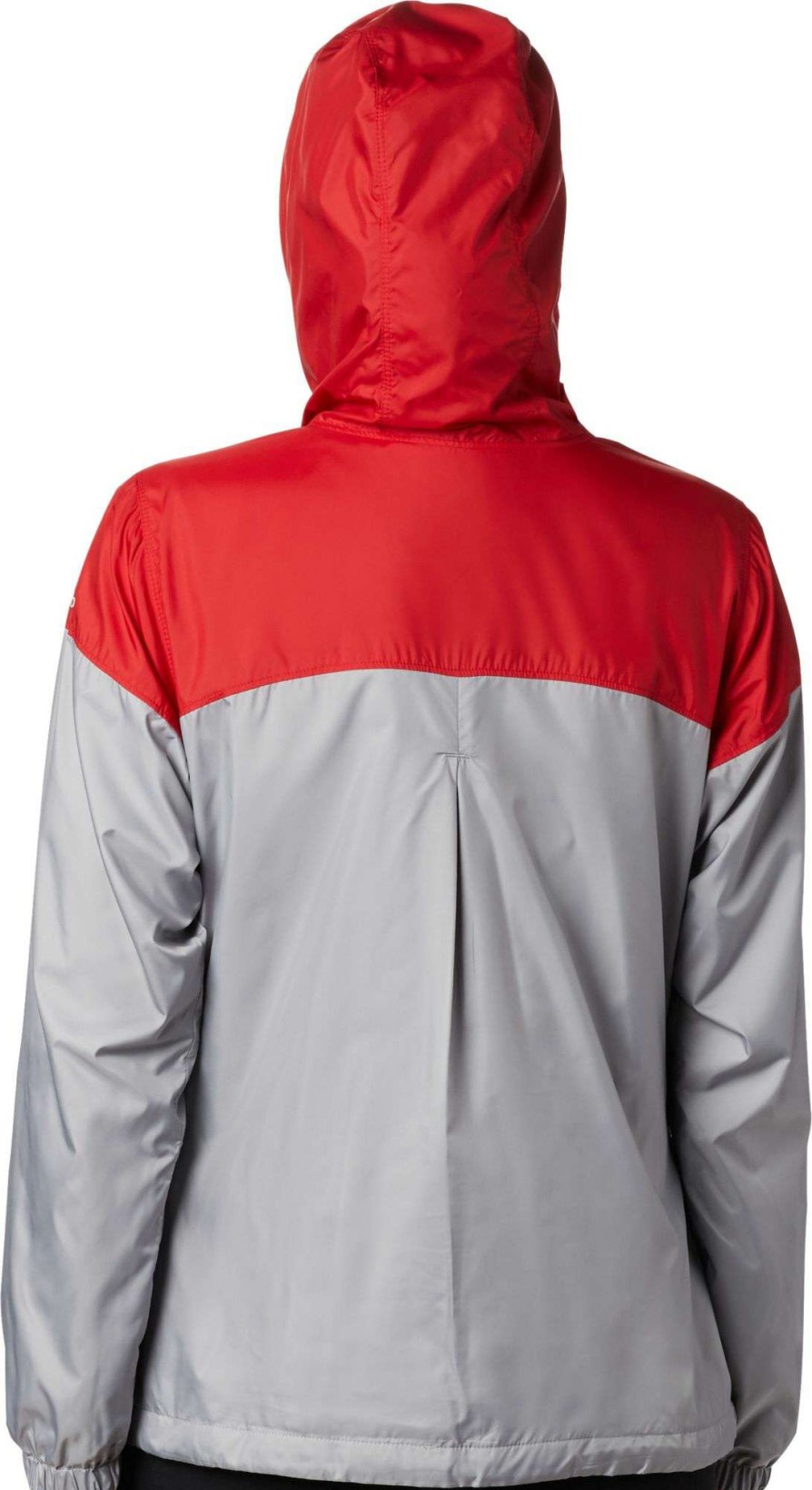 Jackets * | Columbia Women'S Nebraska Cornhuskers Scarlet/Grey Clg Flash Forward Lined Jacket