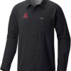 Shirts * | Columbia Men'S Arizona Diamondbacks Black Slack Tide Long Sleeve T-Shirt