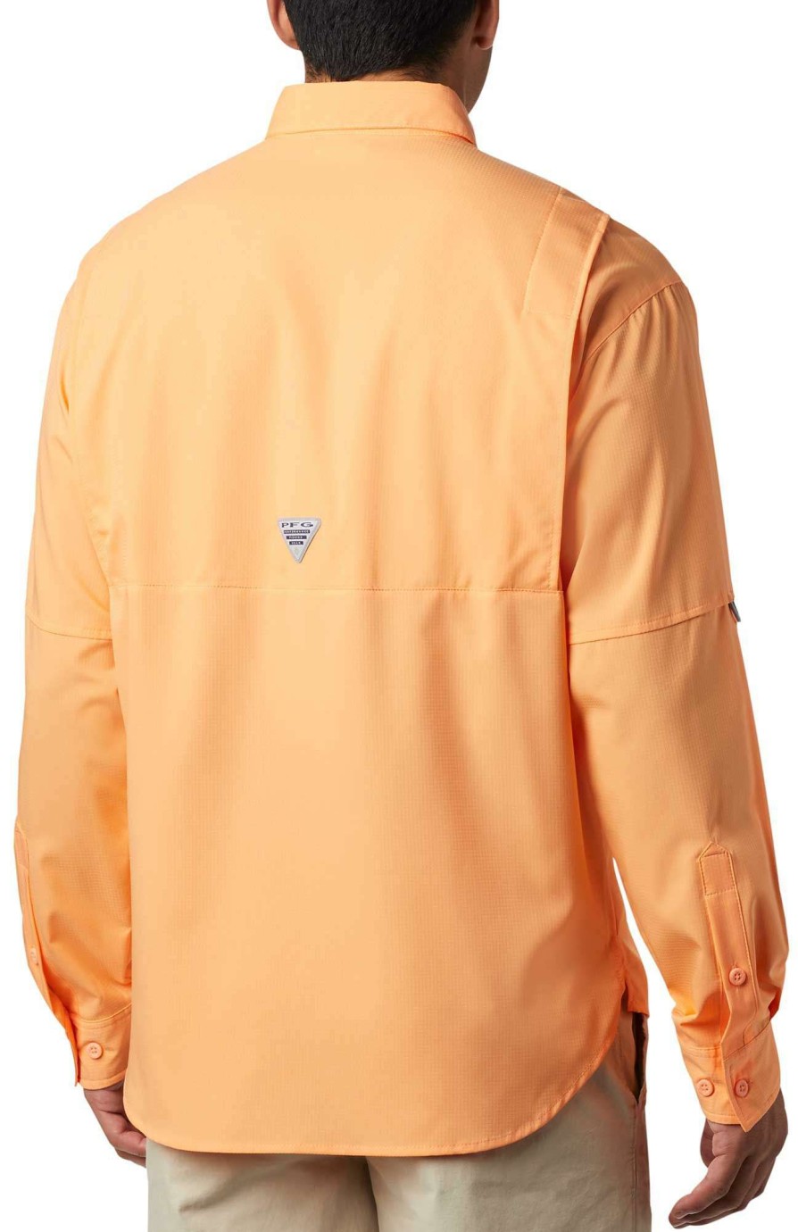 Shirts * | Columbia Men'S Tamiami Ii Long Sleeve Shirt Laser Lemon