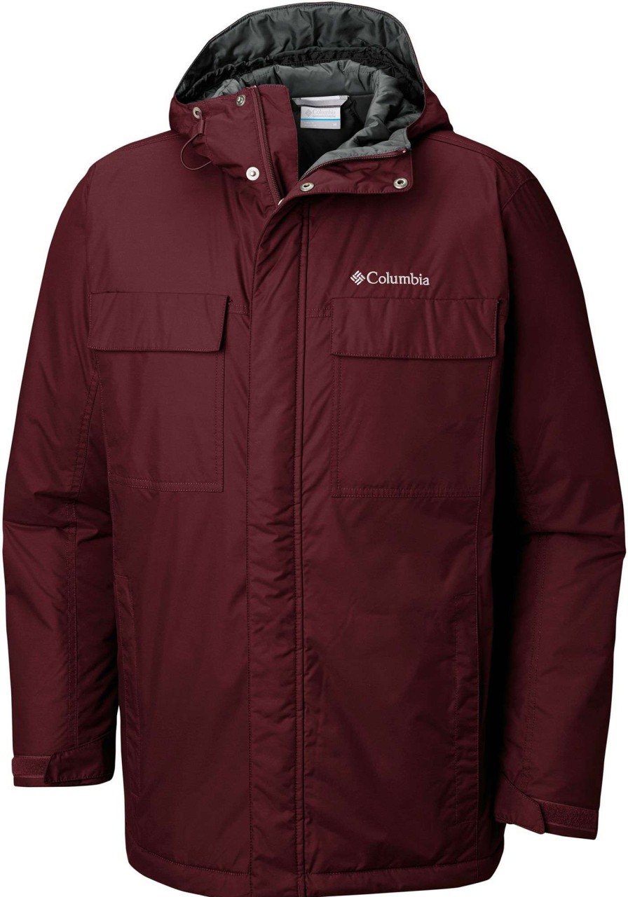 Jackets * | Columbia Men'S Ten Falls Jacket Elderberry