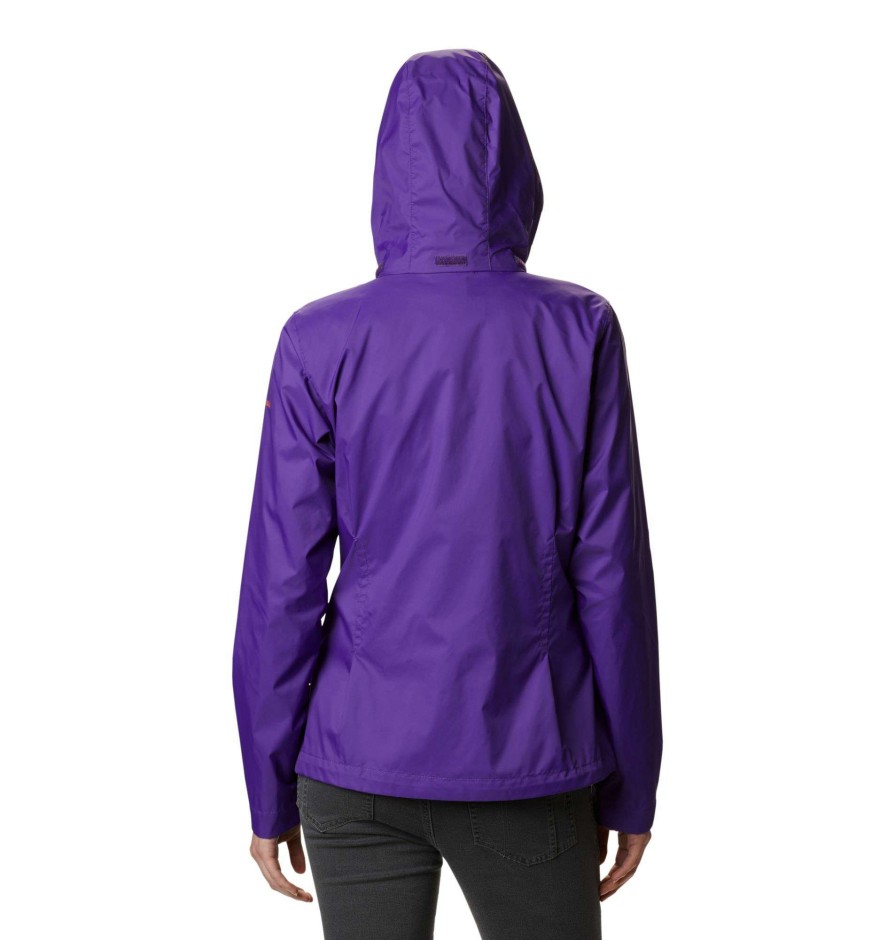 Jackets * | Columbia Women'S Clemson Tigers Regalia Switchback Jacket