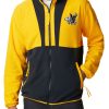 Jackets * | Columbia Men'S Iowa Hawkeyes Gold Back Bowl Full-Zip Fleece Jacket