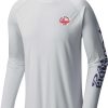 Shirts * | Columbia Men'S Ole Miss Rebels 2022 Ncaa Baseball Men'S College World Series Champions Terminal Tackle Long Sleeve T-Shirt