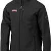 Jackets * | Columbia Men'S Mississippi State Bulldogs Black Ascender Full-Zip Jacket